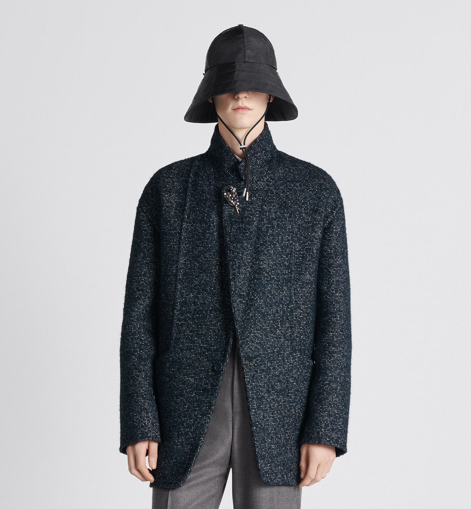 Dior First-cut Wool Single-breasted Suit Coat In Black