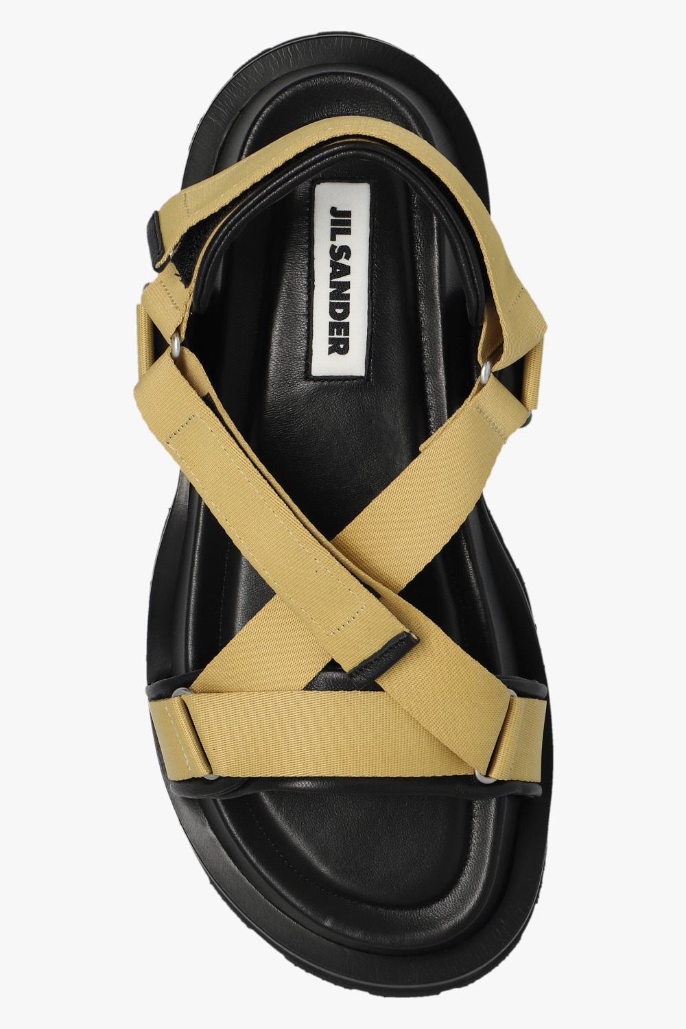 Jil Sander Chunky Hiking Sandals In Black