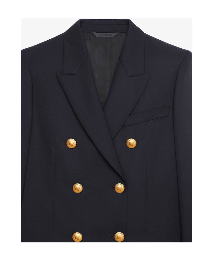 GIVENCHY GIVENCHY DOUBLE-BREASTED LONG-SLEEVED BLAZER