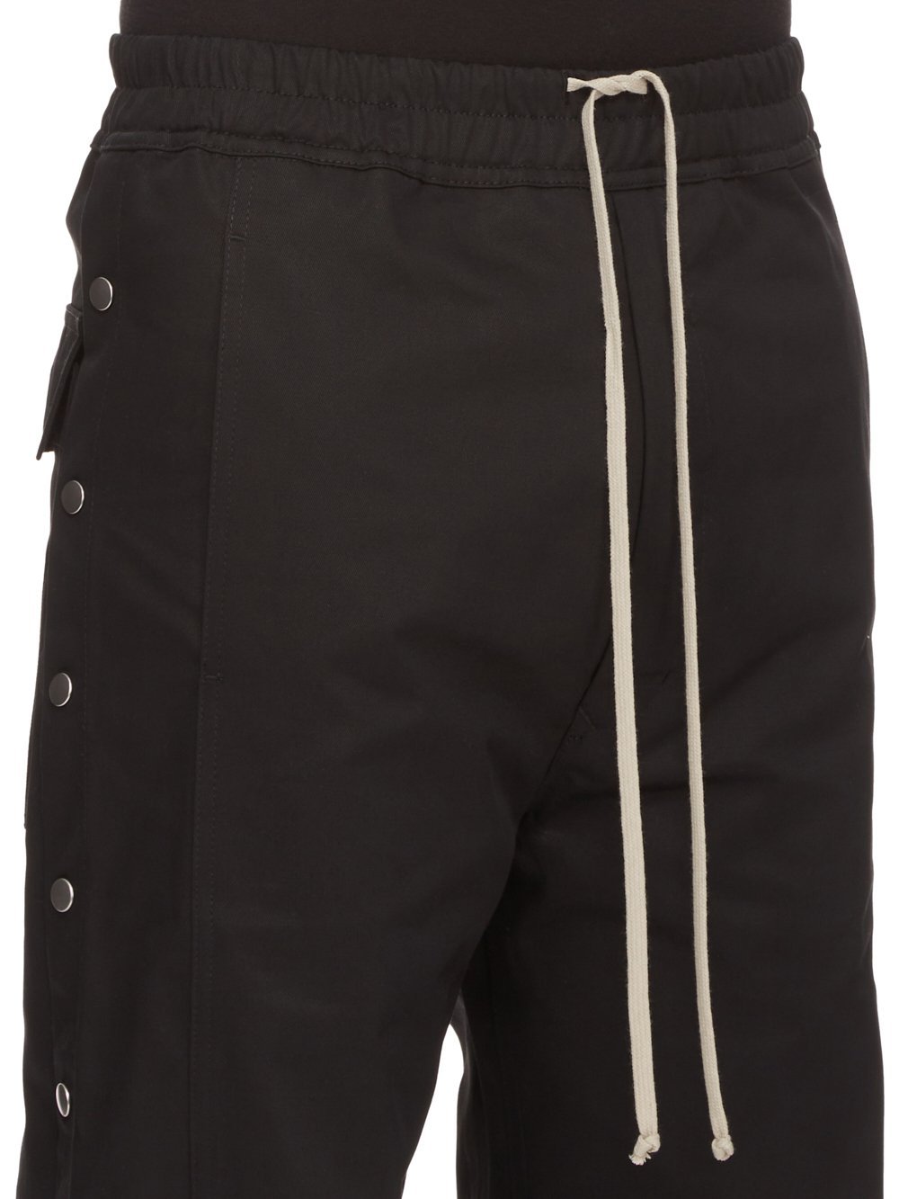 Rick Owens Drkshdw Luxor Pusher Wide-leg Trousers In Black