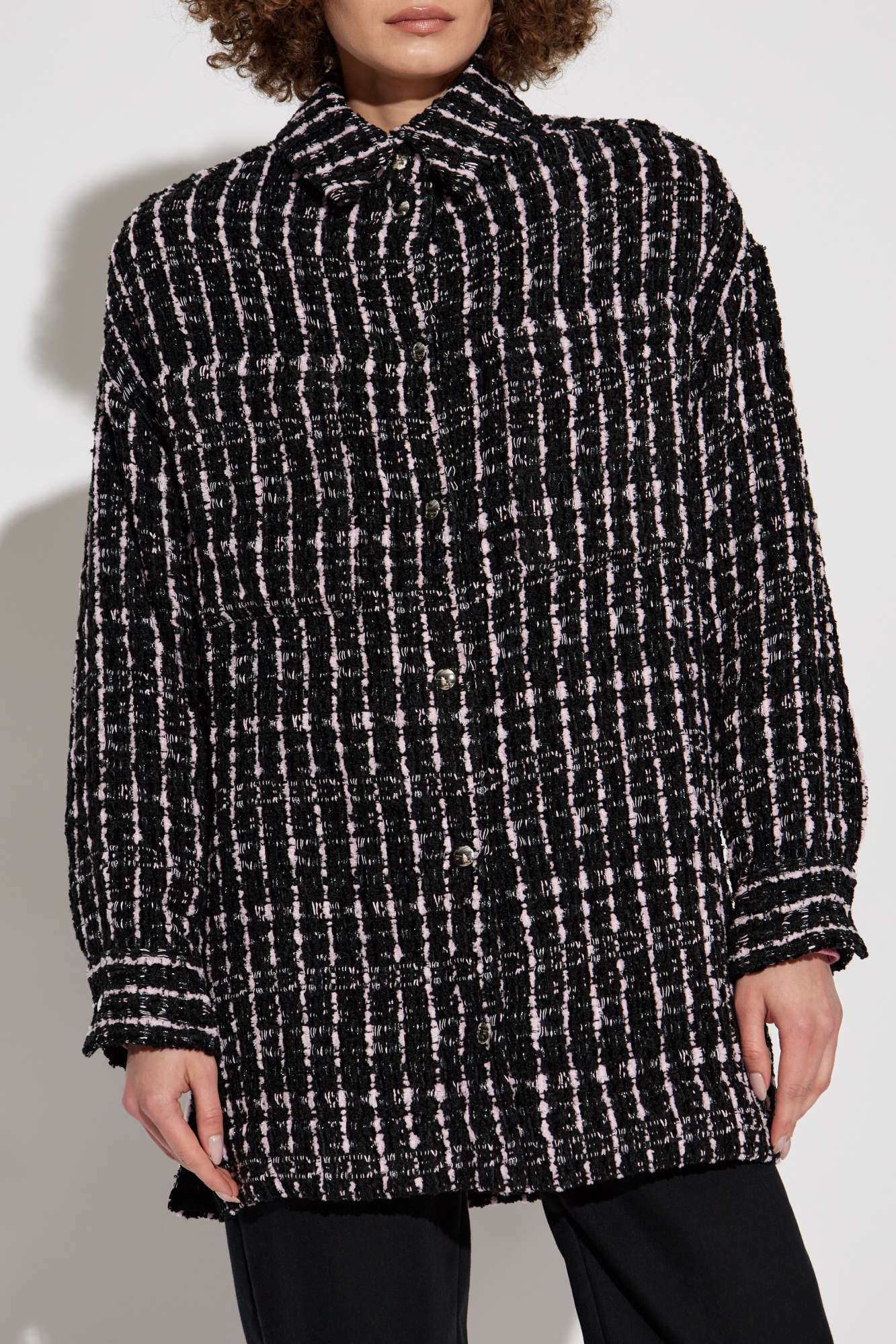 Iro Long-sleeved Casual Jacket In Black