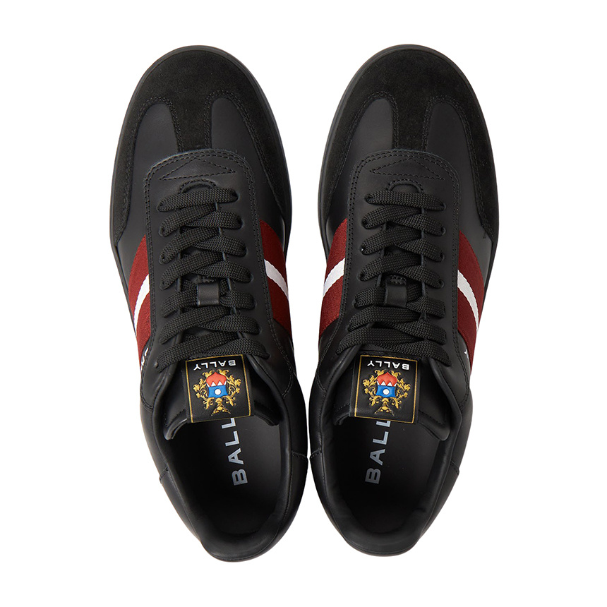 Bally Lace-up Sneakers In Black