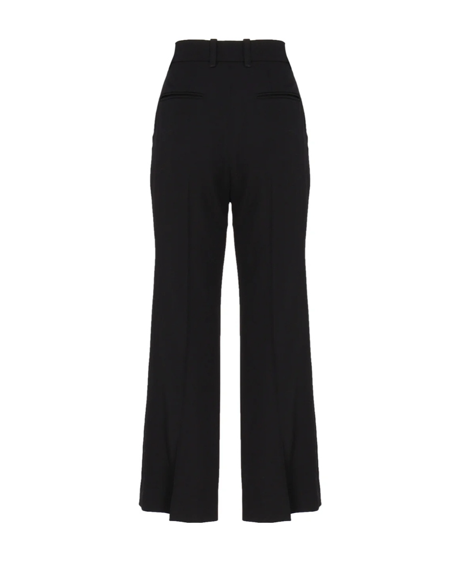 Chloé Nine-point Casual Pants In Black