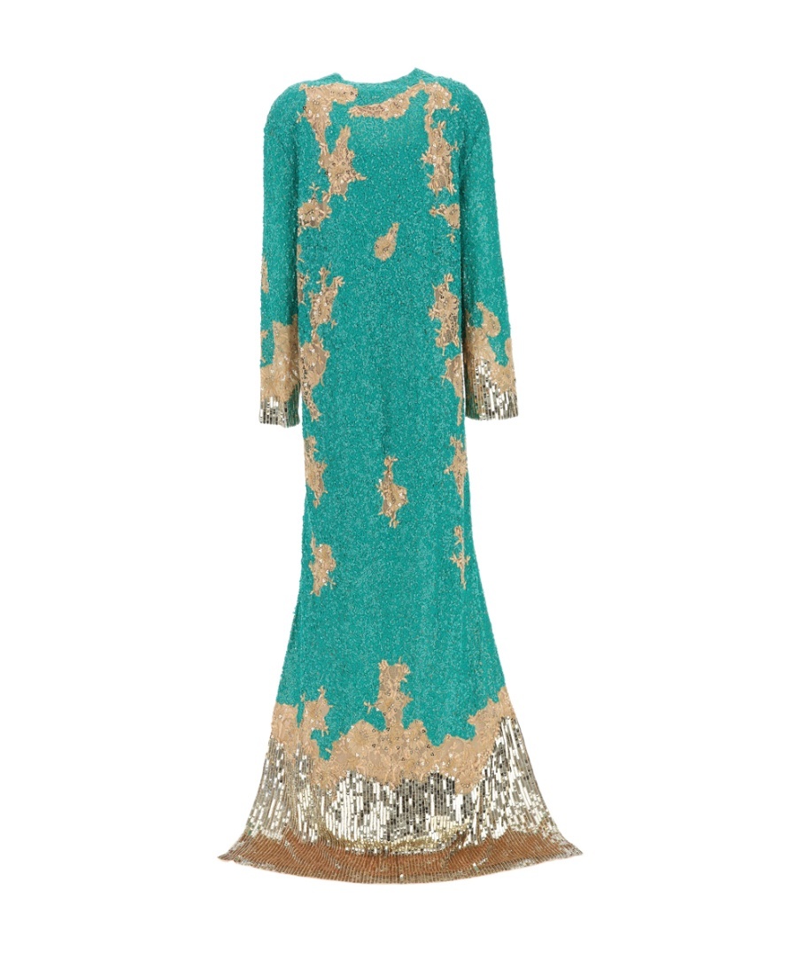 VALENTINO SEQUIN-EMBELLISHED GOWN