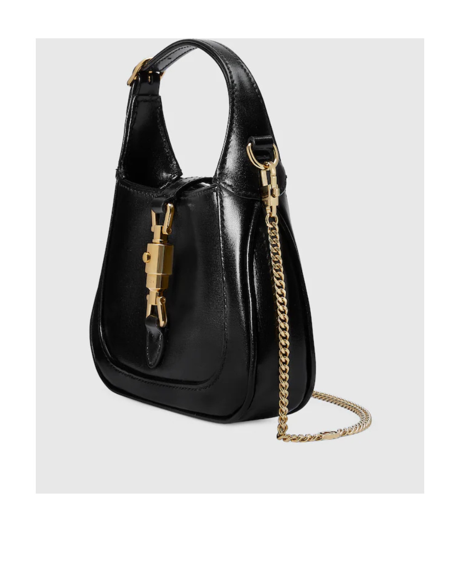 Gucci Jackie 1961 Chain Mini Bag In Black