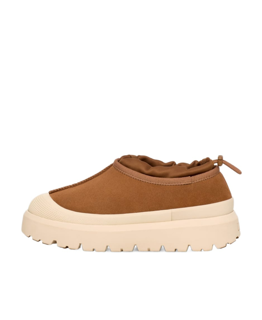 Ugg Biscuit Suede And Rubber Tasman Weather Hybrid Slip Ons In Multi