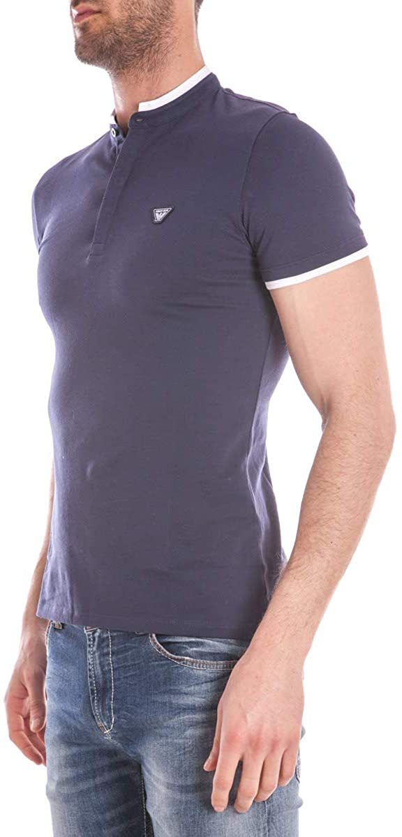 ARMANI JEANS LOGO DETAILS T-SHIRT