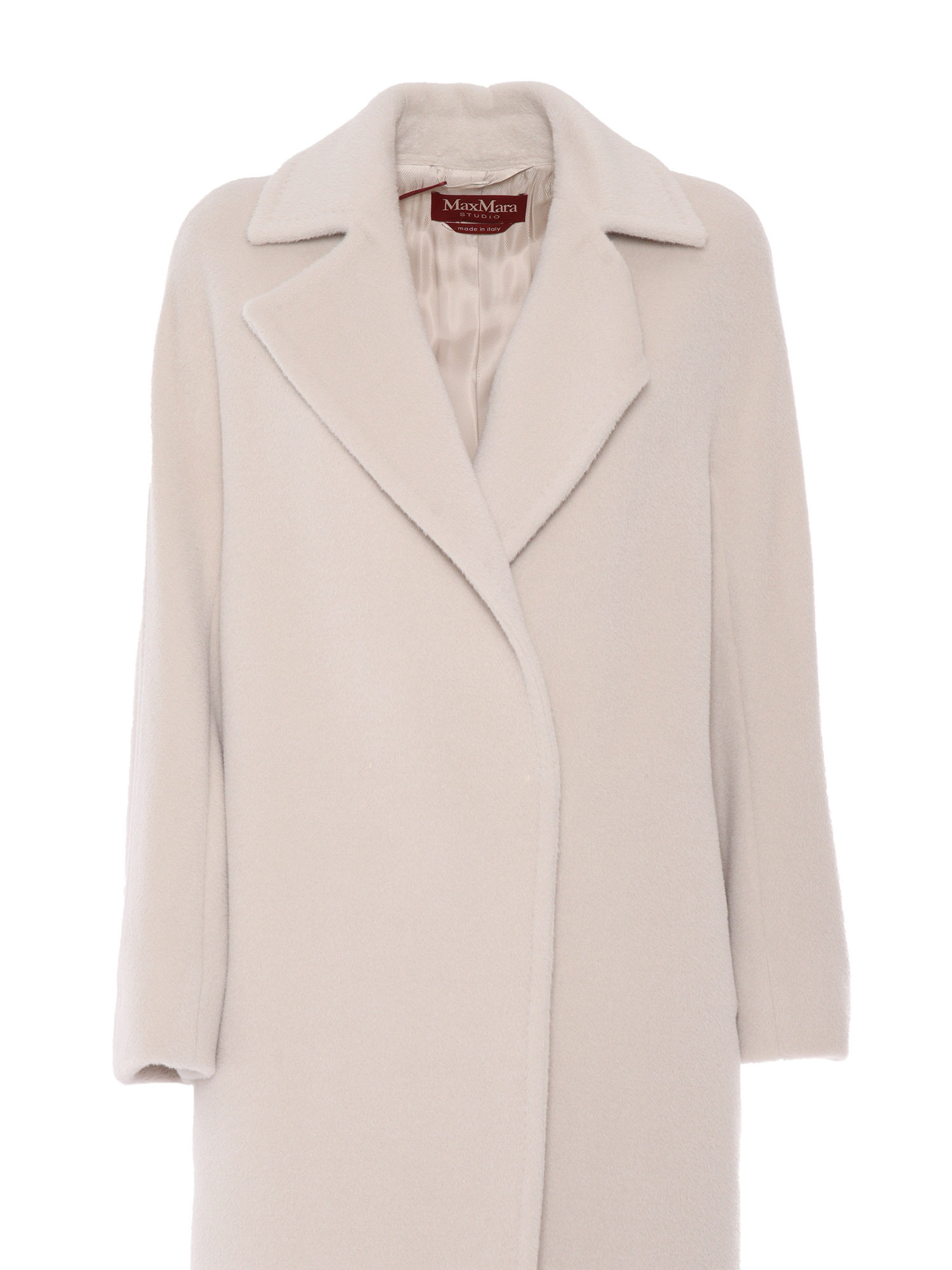 Max Mara Sidney Coat Beige In Nude