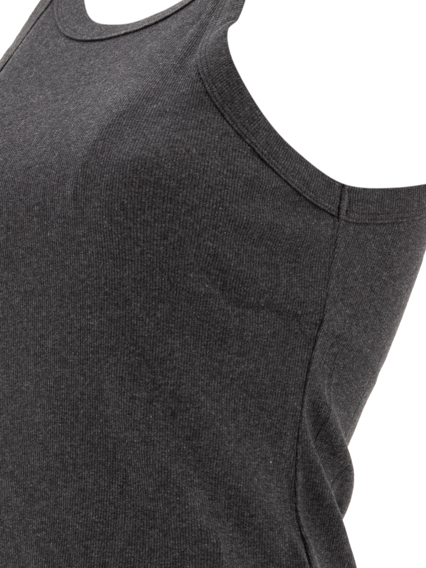 Totême Sleeveless Ribbed Tank Top In Black