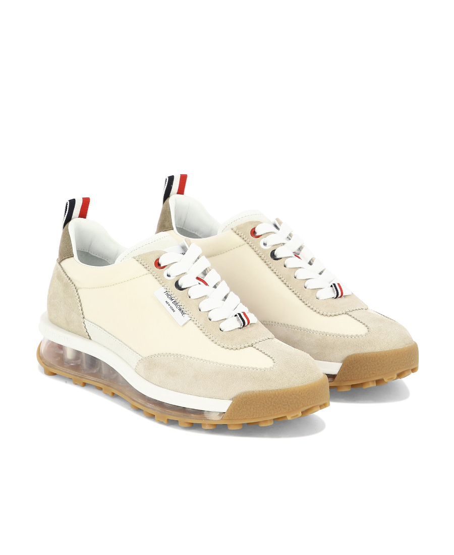 Thom Browne 'tech Runner' Sneakers In Nude