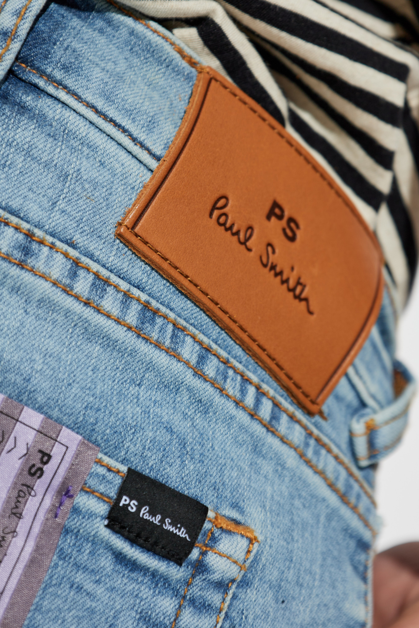 Ps By Paul Smith Ps Paul Smith Mens Tapered Fit Jeans Man Jeans Blue Size 29 Organic Cotton In Blue