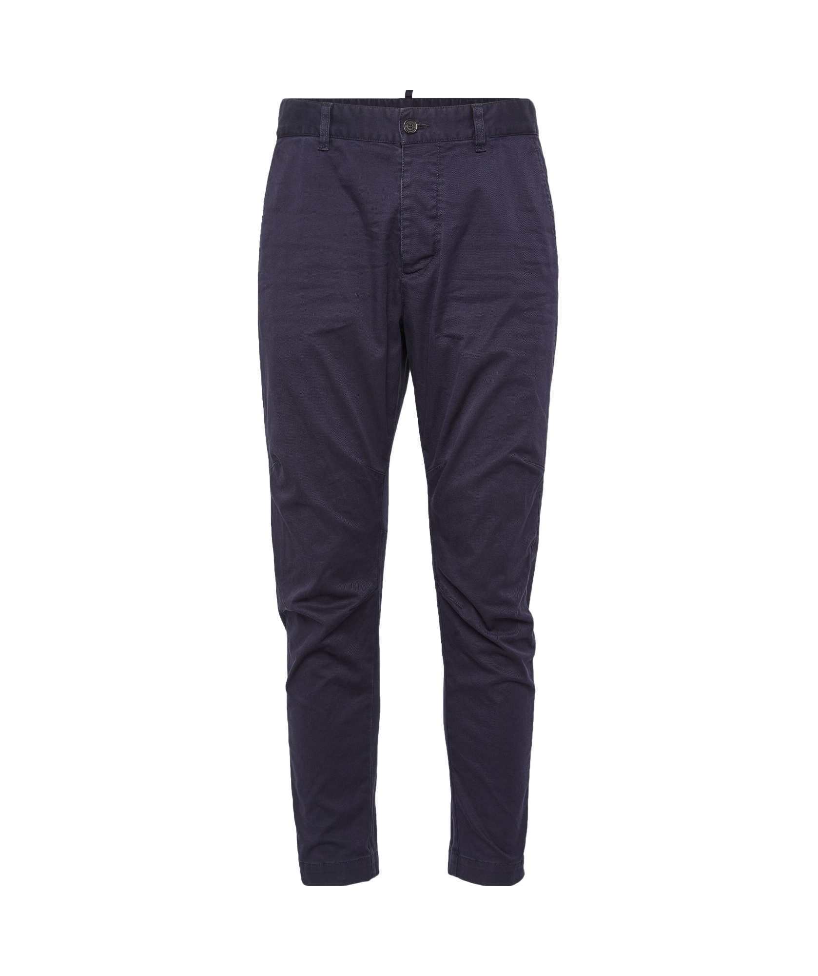 Dsquared2 Mid-rise Tapered Trousers In Black