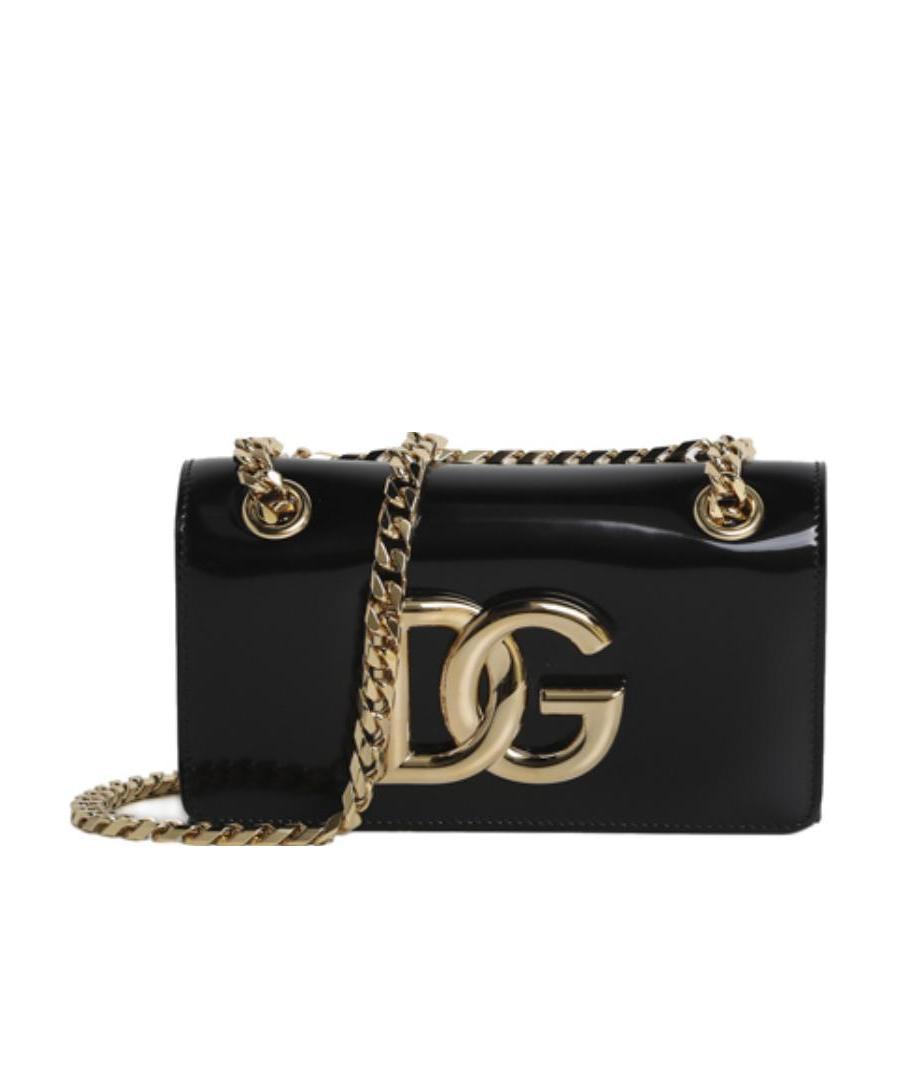 Dolce & Gabbana Logo Mini Bag In Black