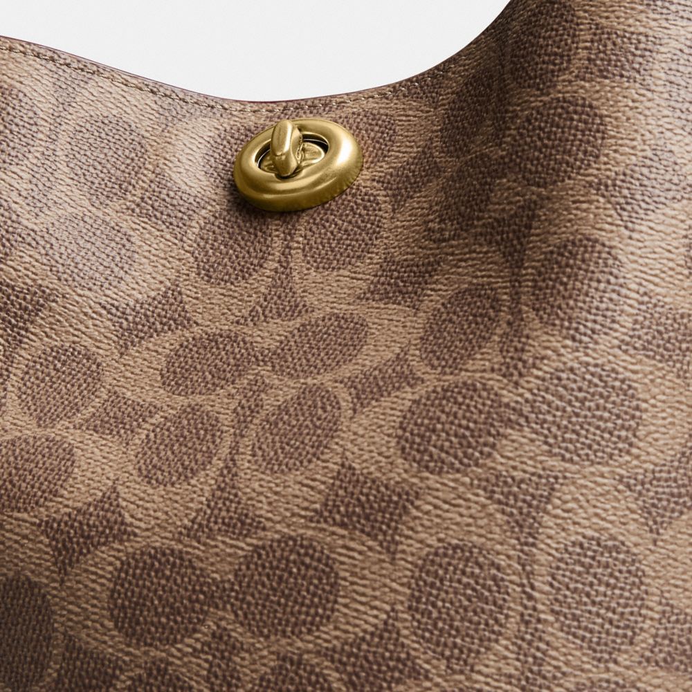 Coach Willow Bucket Bag And Shoulder Bag In Brown
