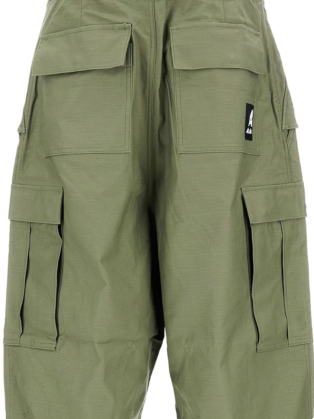 Junya Watanabe Drawstring Cargo Casual Pants In Green