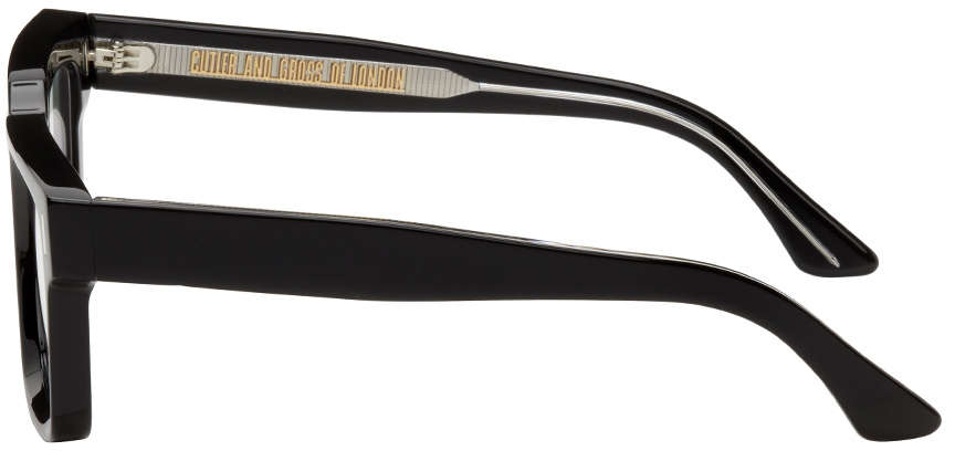 Cutler And Gross Logo Square Flat Mirror In Black