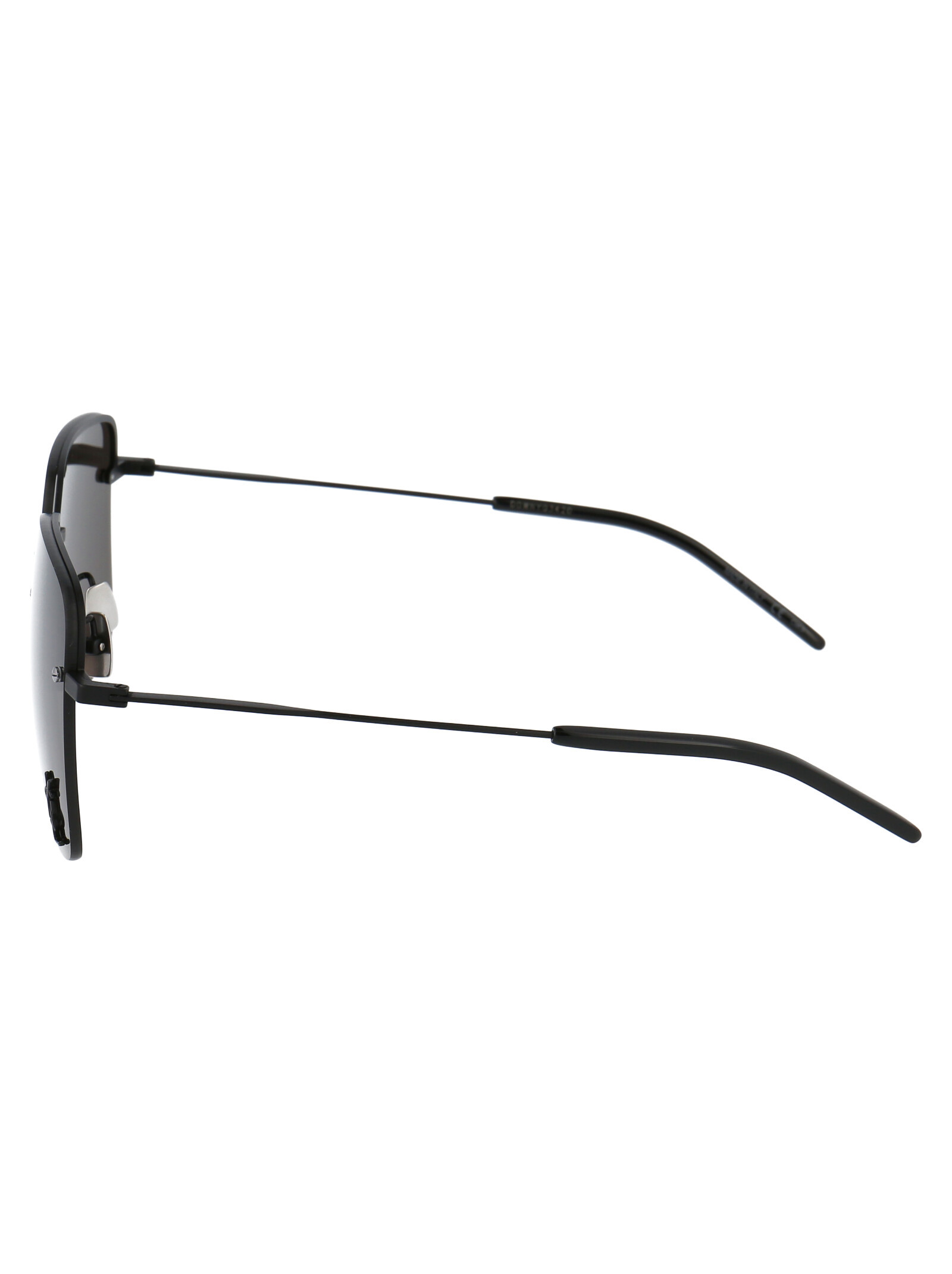 Saint Laurent Square Frame Sunglasses In Brown