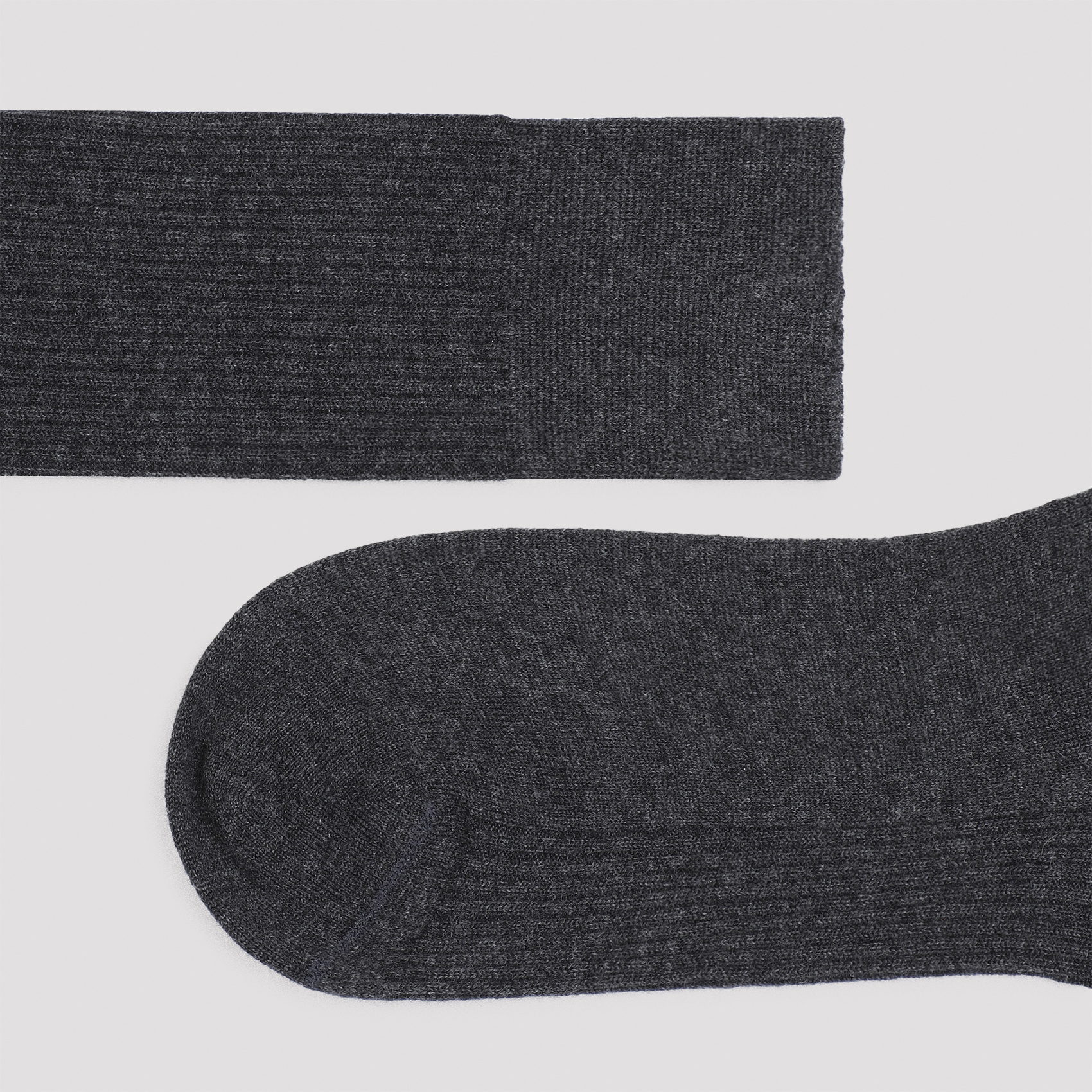 Max Mara Rib Knitted Socks In Black