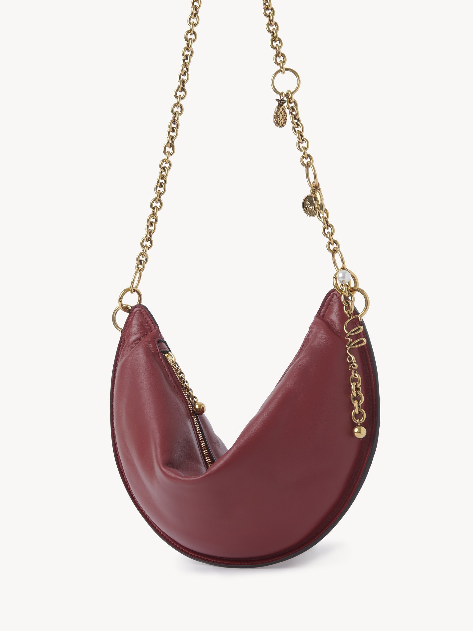 Chloé Icons Shoulder Bag In Red