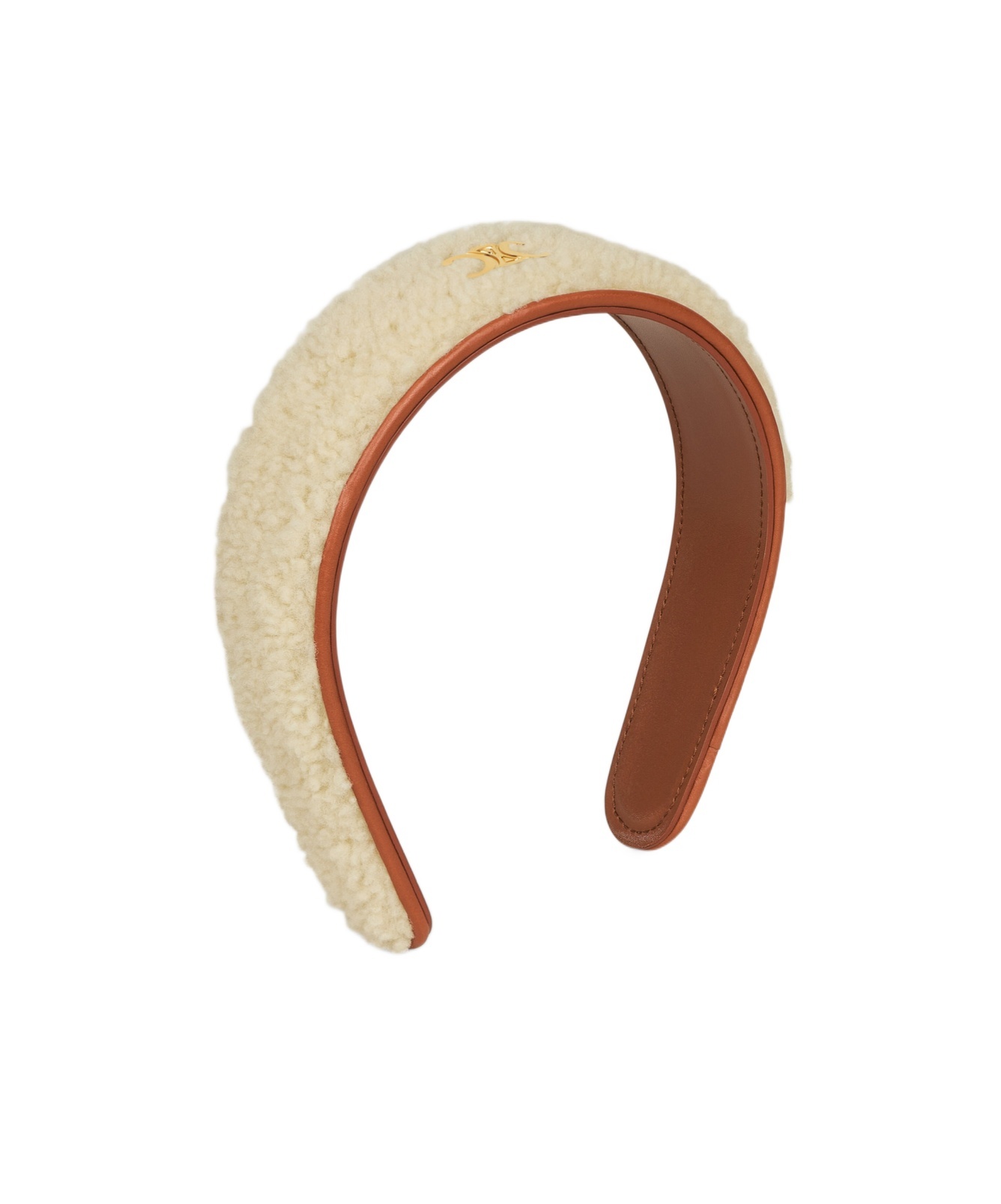 Celine Trimphe Headband In Yellow