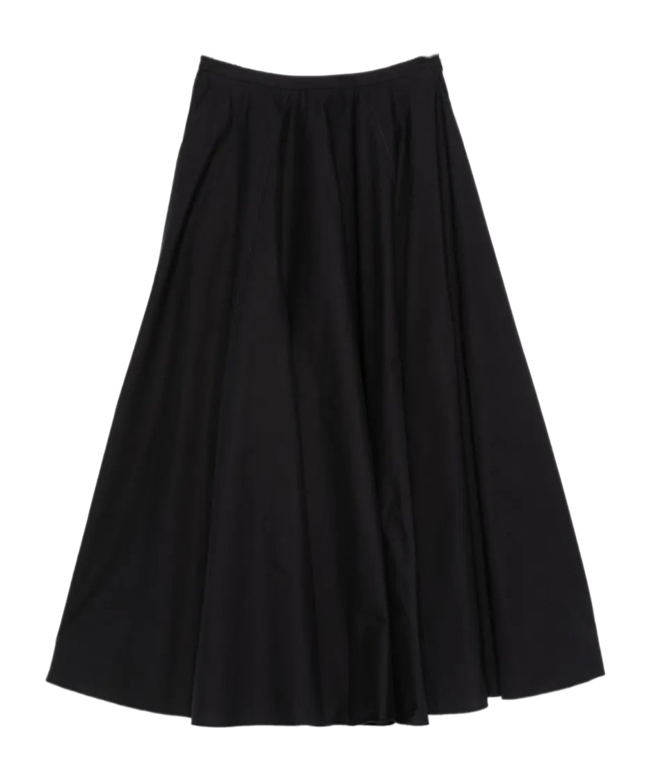 Forte Forte Poplin Skirt In Black