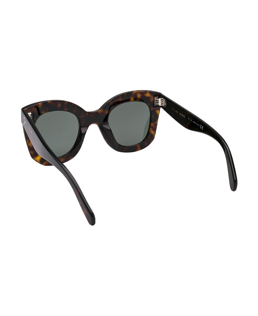 Celine Oversize-frame Sunglasses In Brown
