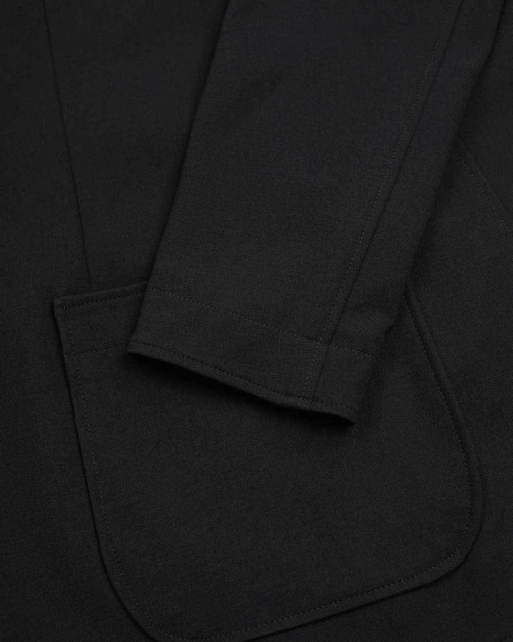Armani Collezioni Logo Casual Jacket In Black