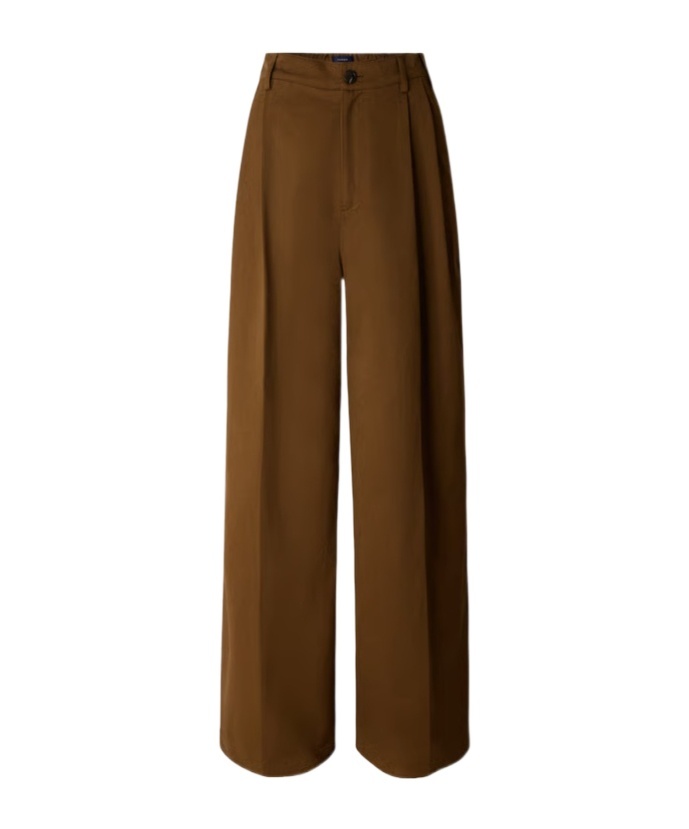 Soeur Frejus Trousers Woman Khaki Bronze In Brown