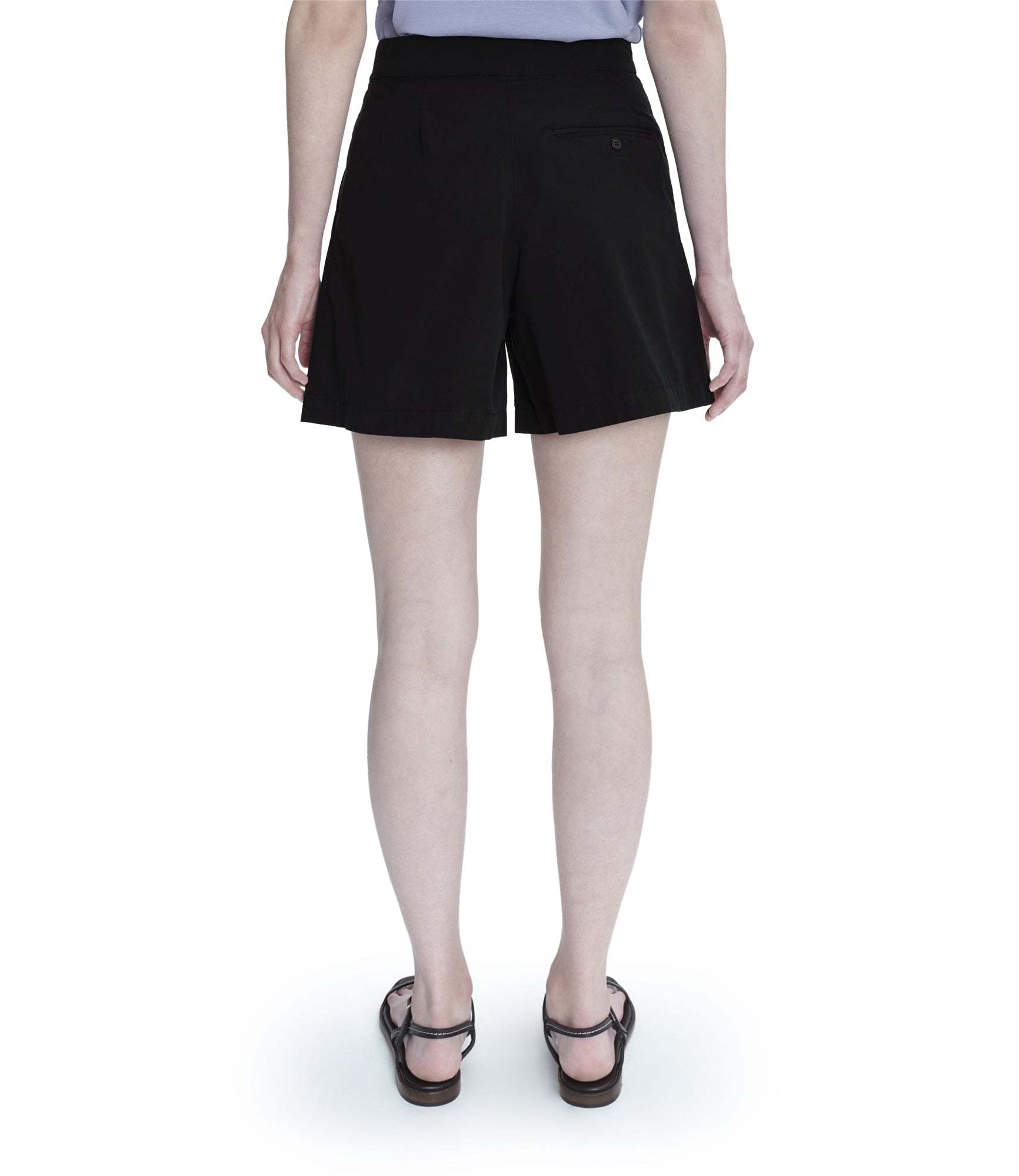 Apc Camberra Belted Tailored Shorts In Black