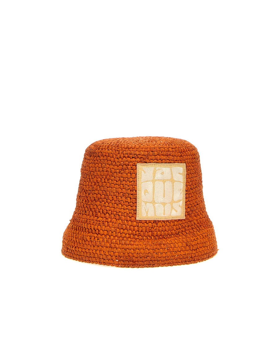 Jacquemus Lafite Fisherman's Hat In Orange