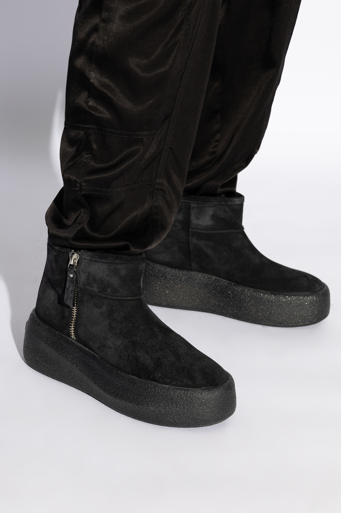 Shop Vic Matie Sensory Platform Boots In Black