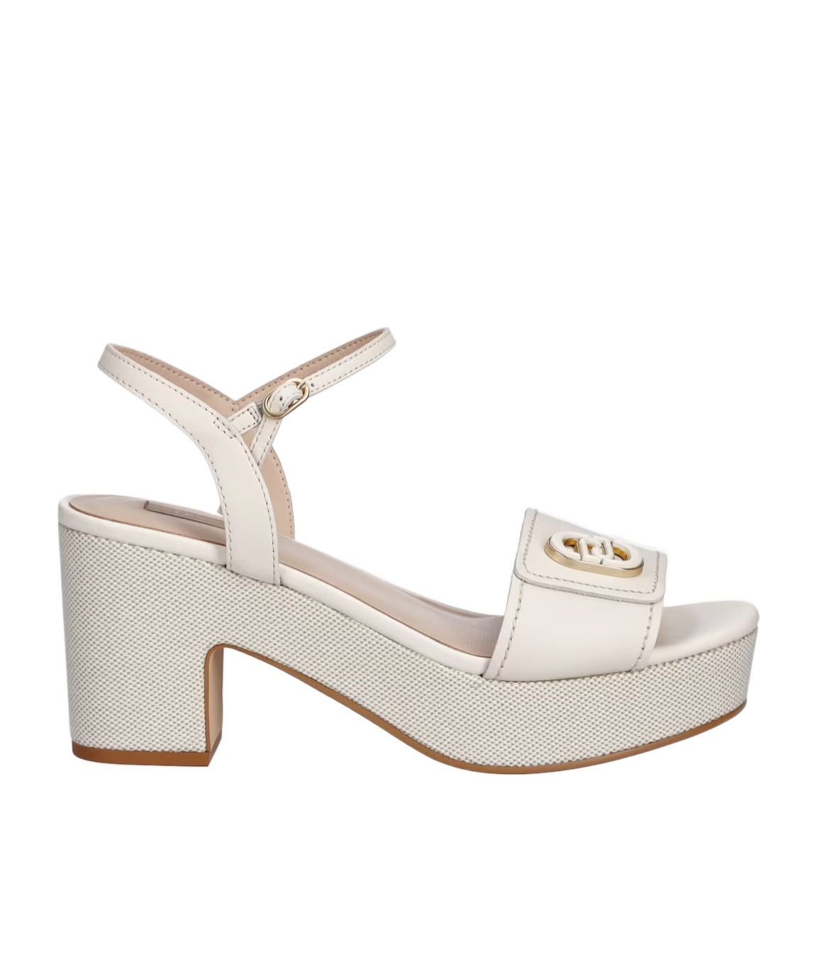 Liu •jo Open-toe High-heeled Sandals In Brown