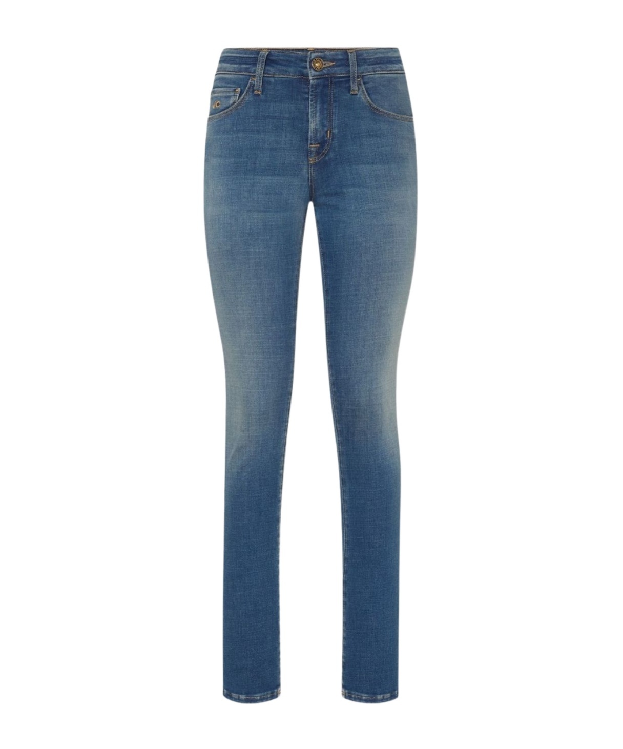 Jacob Cohen Belt-loop Jeans In Blue