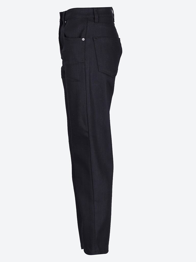 Prada Straight Jeans In Black