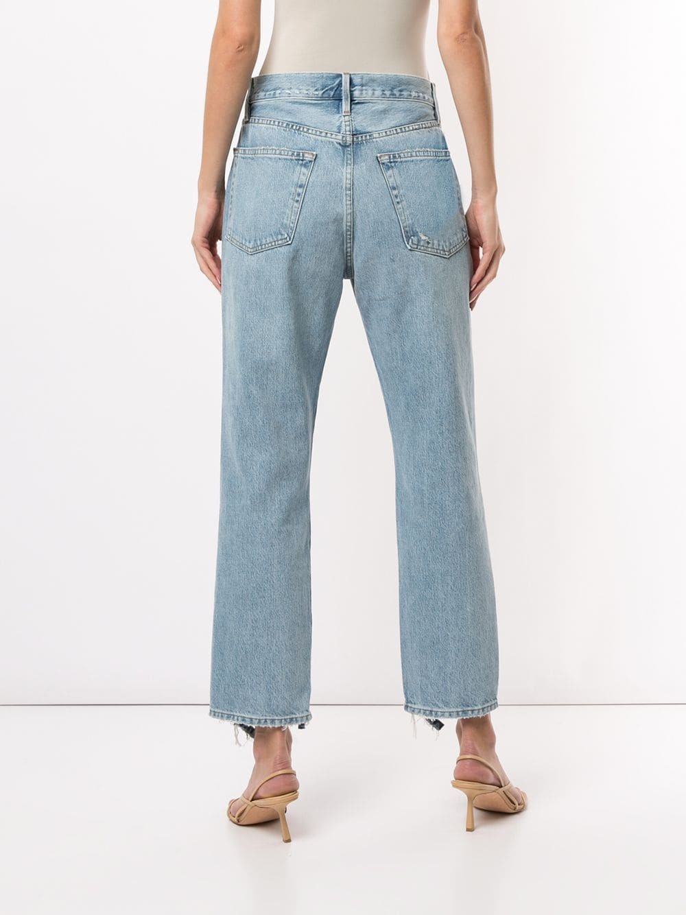 FRAME LE ORIGINAL RIPPED JEANS 