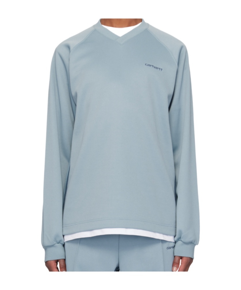 Carhartt V-neck Sweatshirt In Gray