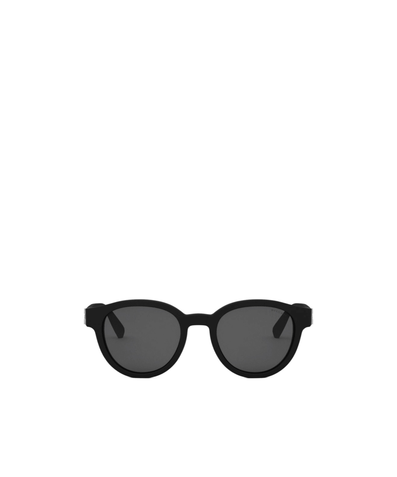 Bvlgari Bulgari Round Frame Sunglasses In Black