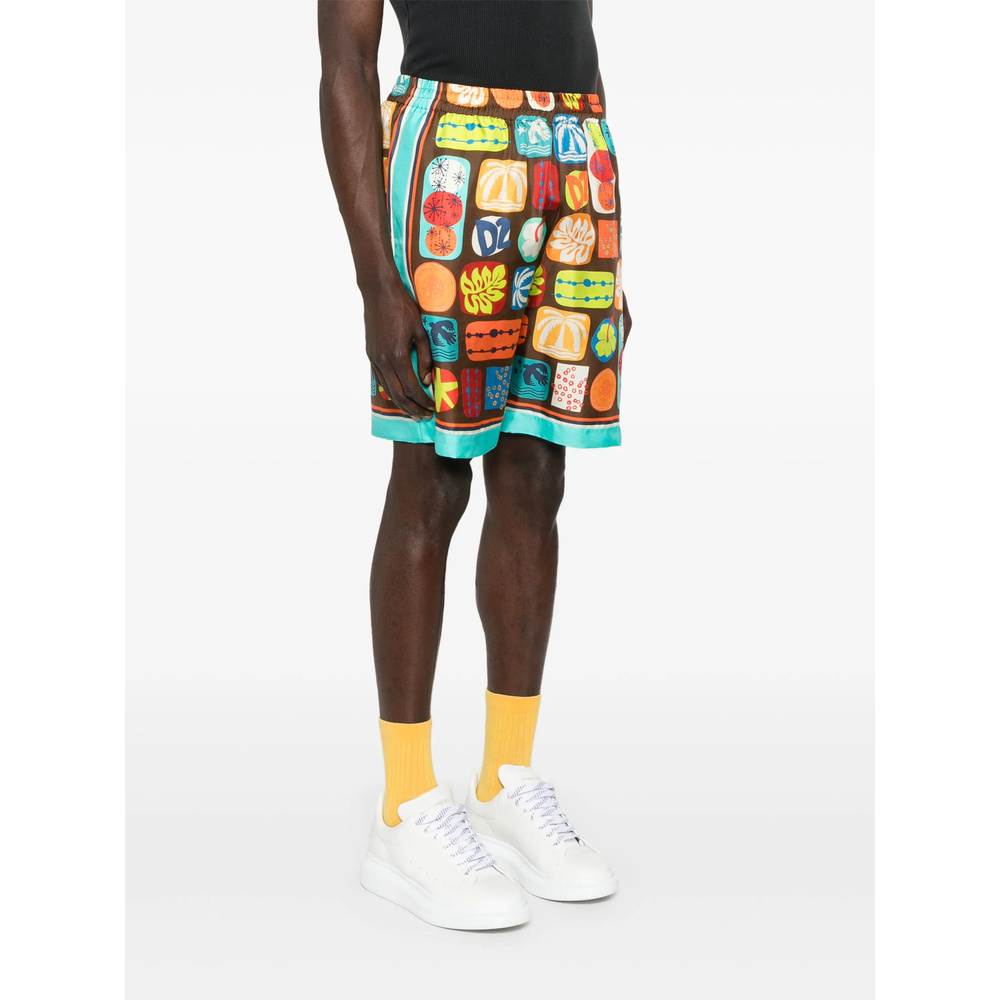 Dsquared2 Elastic Boxer Shorts In Multicolor