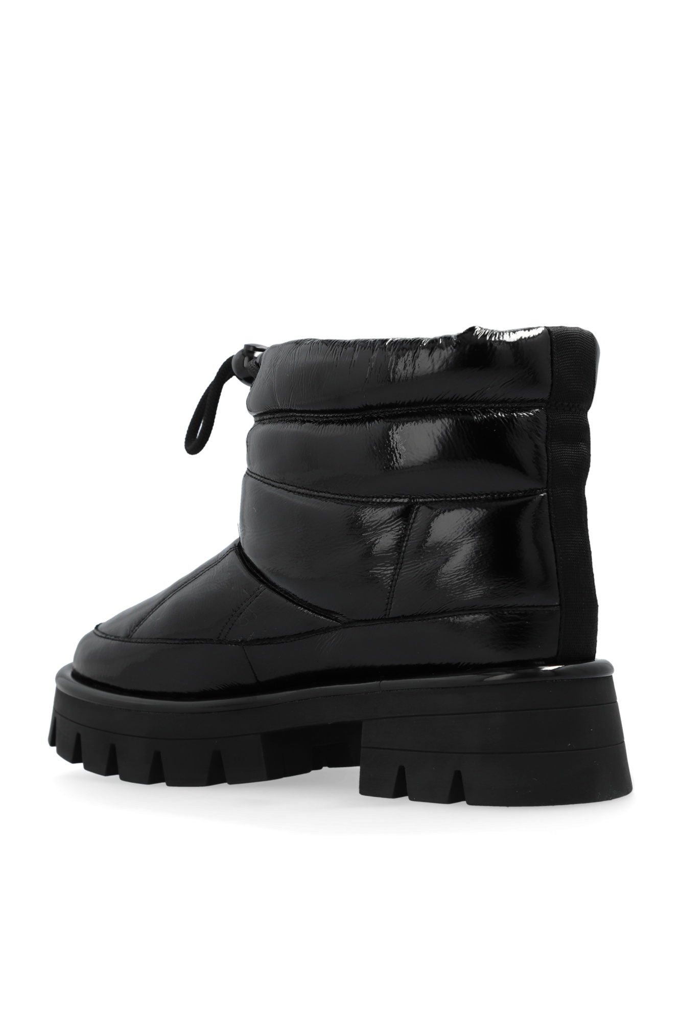 Michael Kors Short Rope Boot In Black