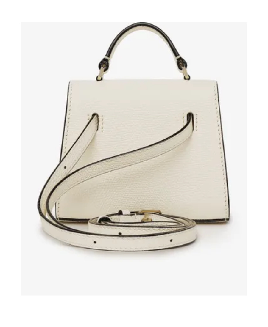 Valextra Iside Belt Bag In White