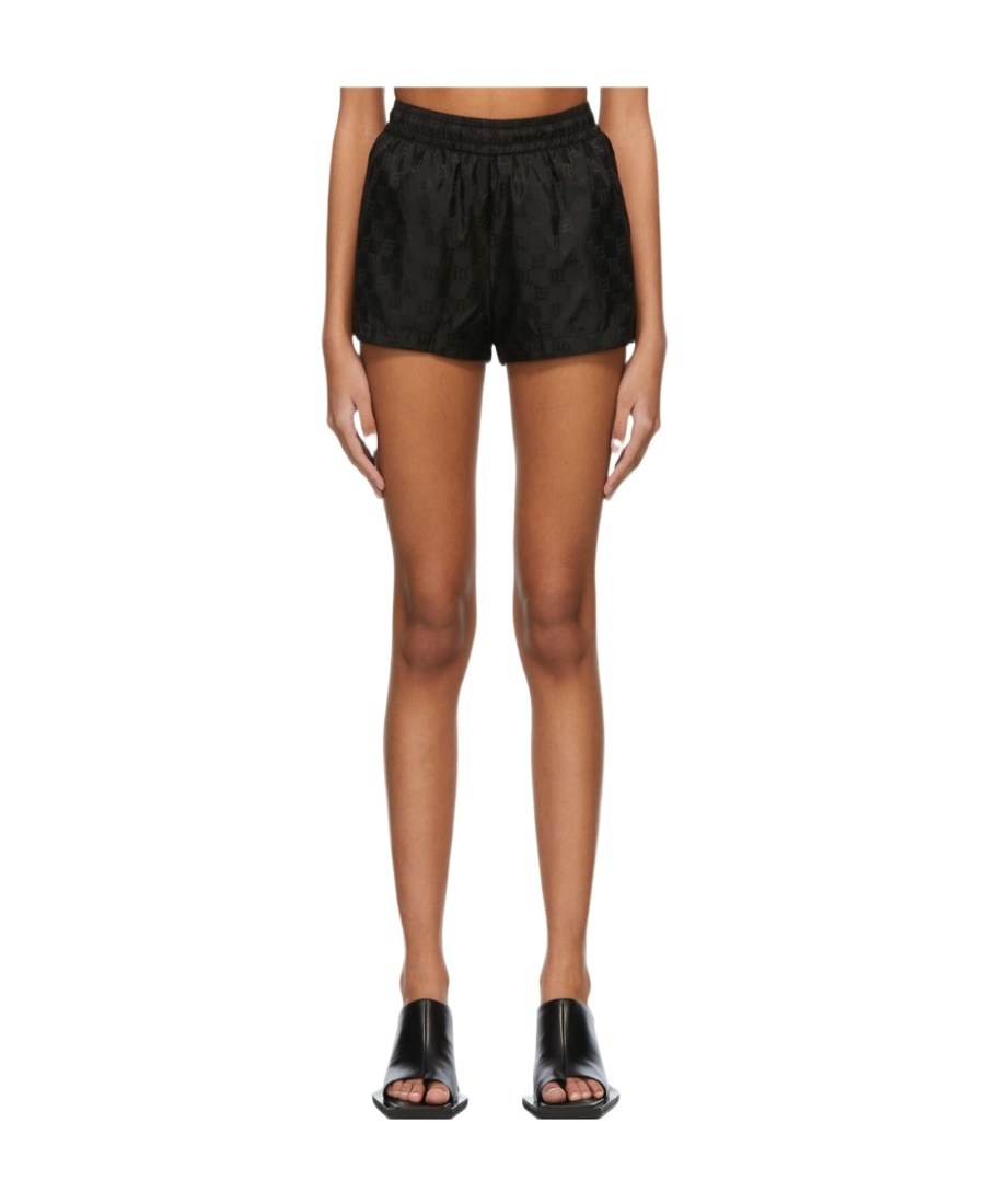 Misbhv Slim-fit Track Shorts In Brown