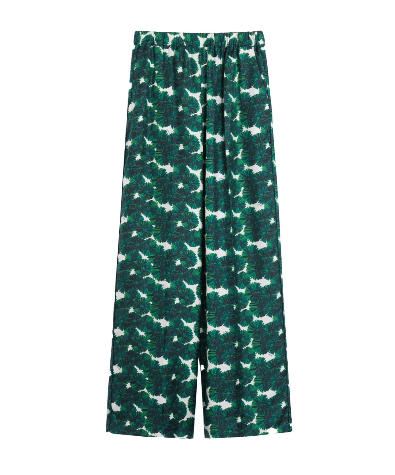 Max Mara Printed Silk Casual Pants