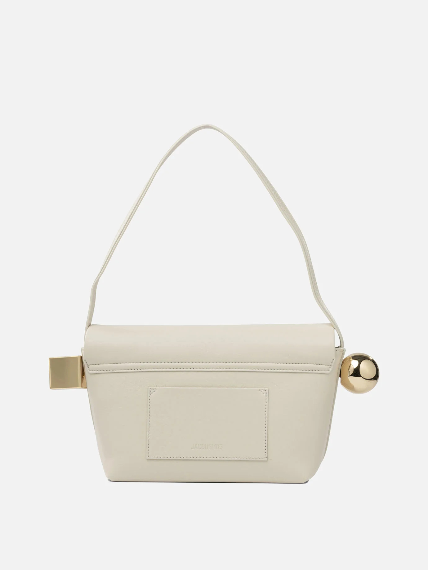 Jacquemus Flap Shoulder Bag In White