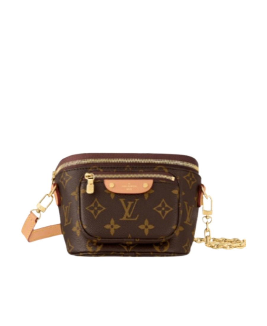 Pre-owned Louis Vuitton Bumbag Zipper Mini Shoulder Bag In Brown