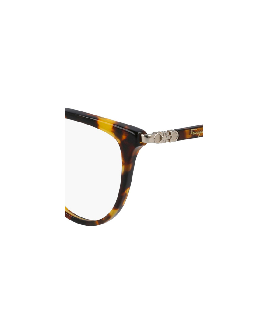 Ferragamo Logo Flat Mirror In Multicolor