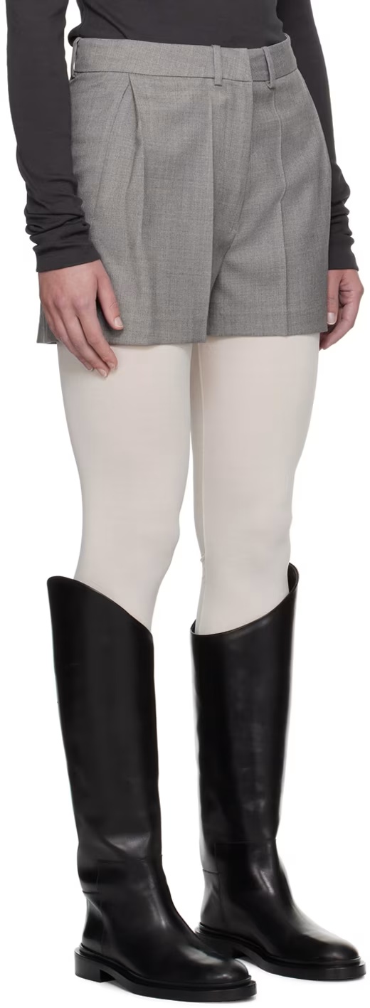 Low Classic Wool-blend Twill Shorts