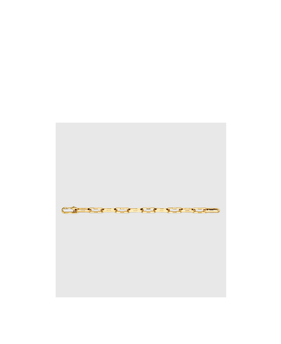 Gucci Link To Love 18k Wide Chain Bracelet In Gold
