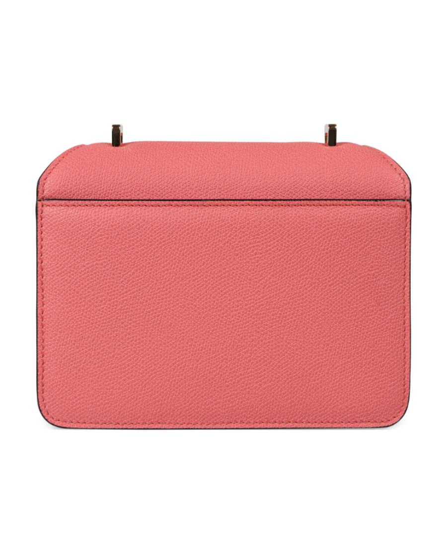 Valextra Nolo Leather Mini Crossbody Bag In Pink