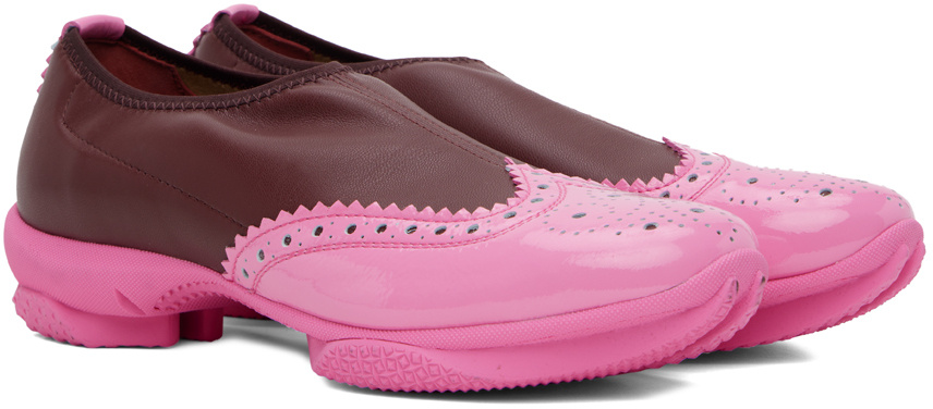 Kiko Kostadinov Sonia Slip On Brogues In Pink
