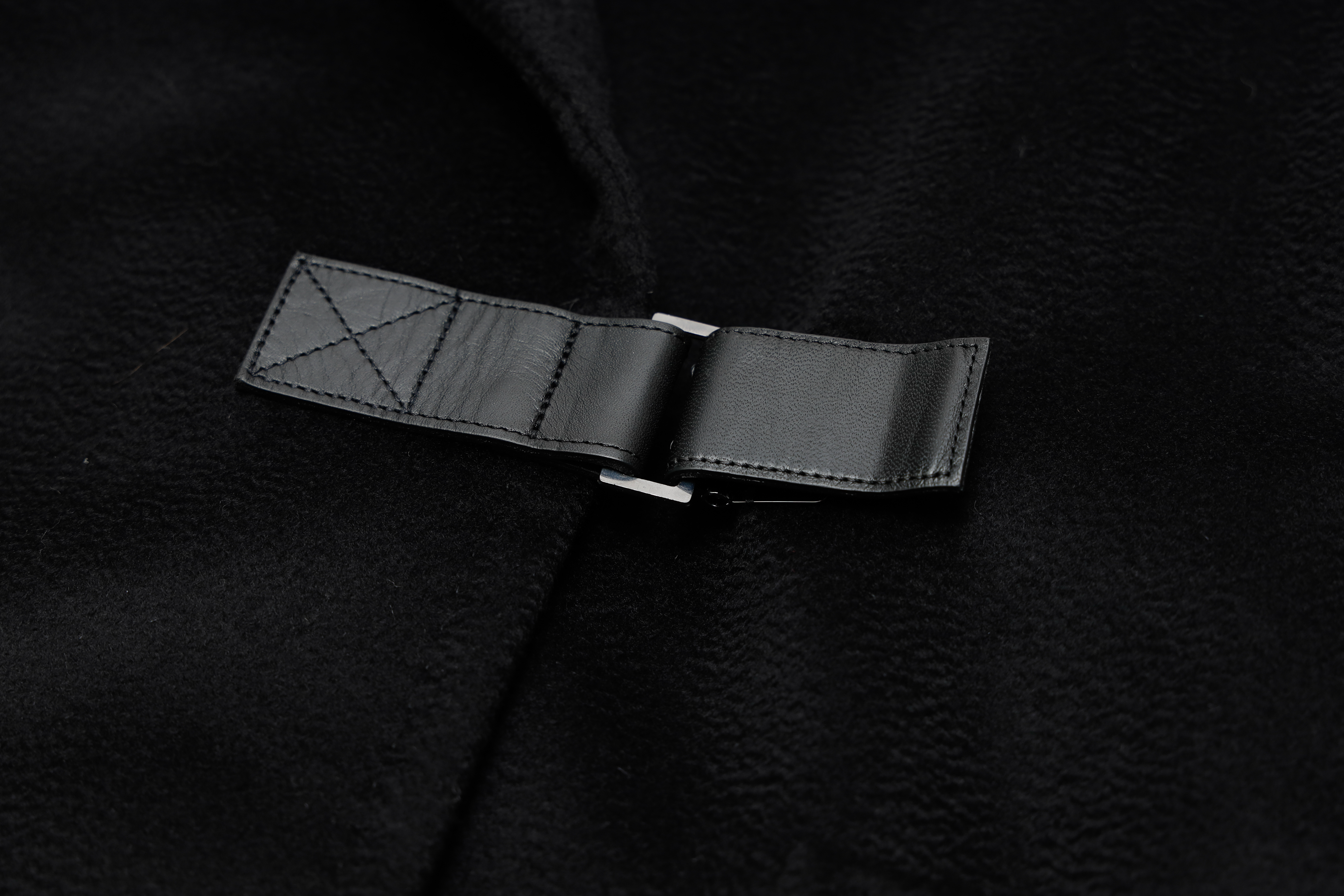 Max Mara Long-sleeved Coat In Black